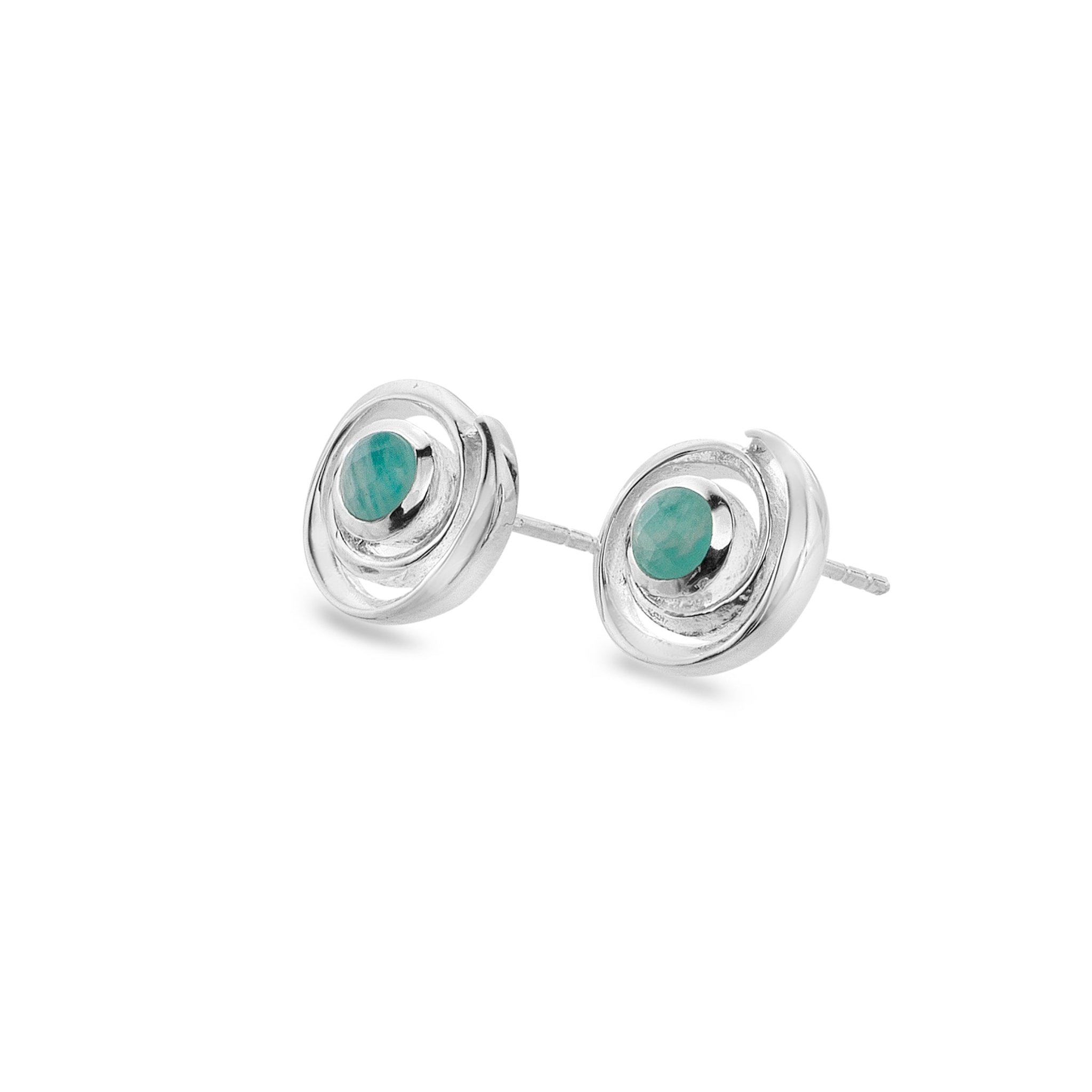 Ocean Swirl Studs